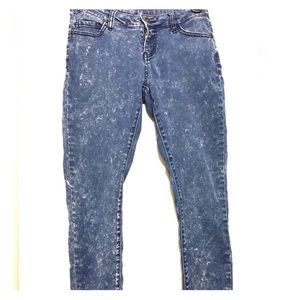 Acid Wash Skinny Jean
